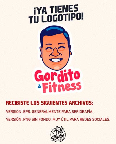 Gordito y Fitness - Arte Estudio